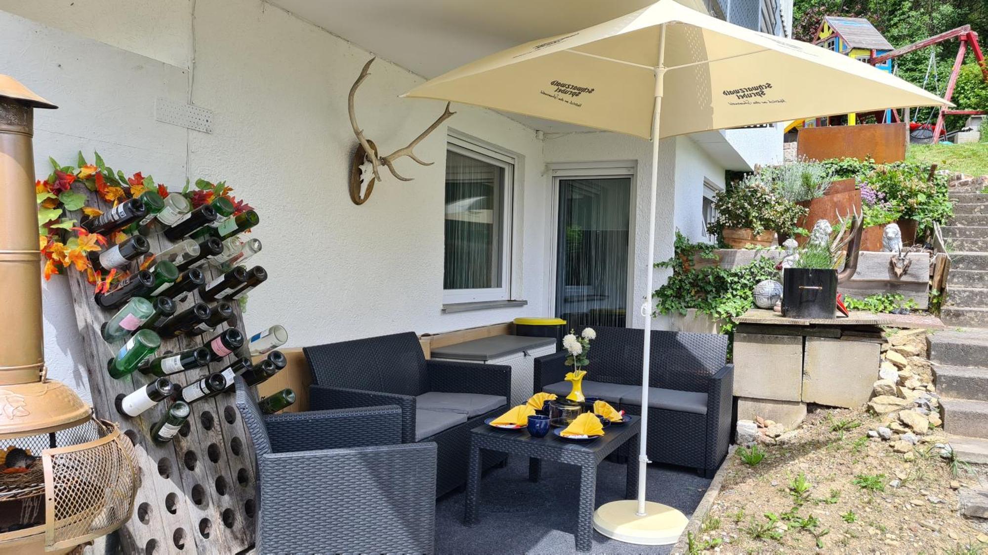 'Tor Zum Schwarzwald' Ferienwohnungen Mit Sauna Wildberg  외부 사진